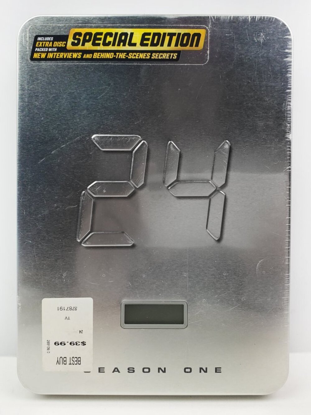 24 Season One Special Edition DVD Set Metal Case Keifer Sutherland Sealed